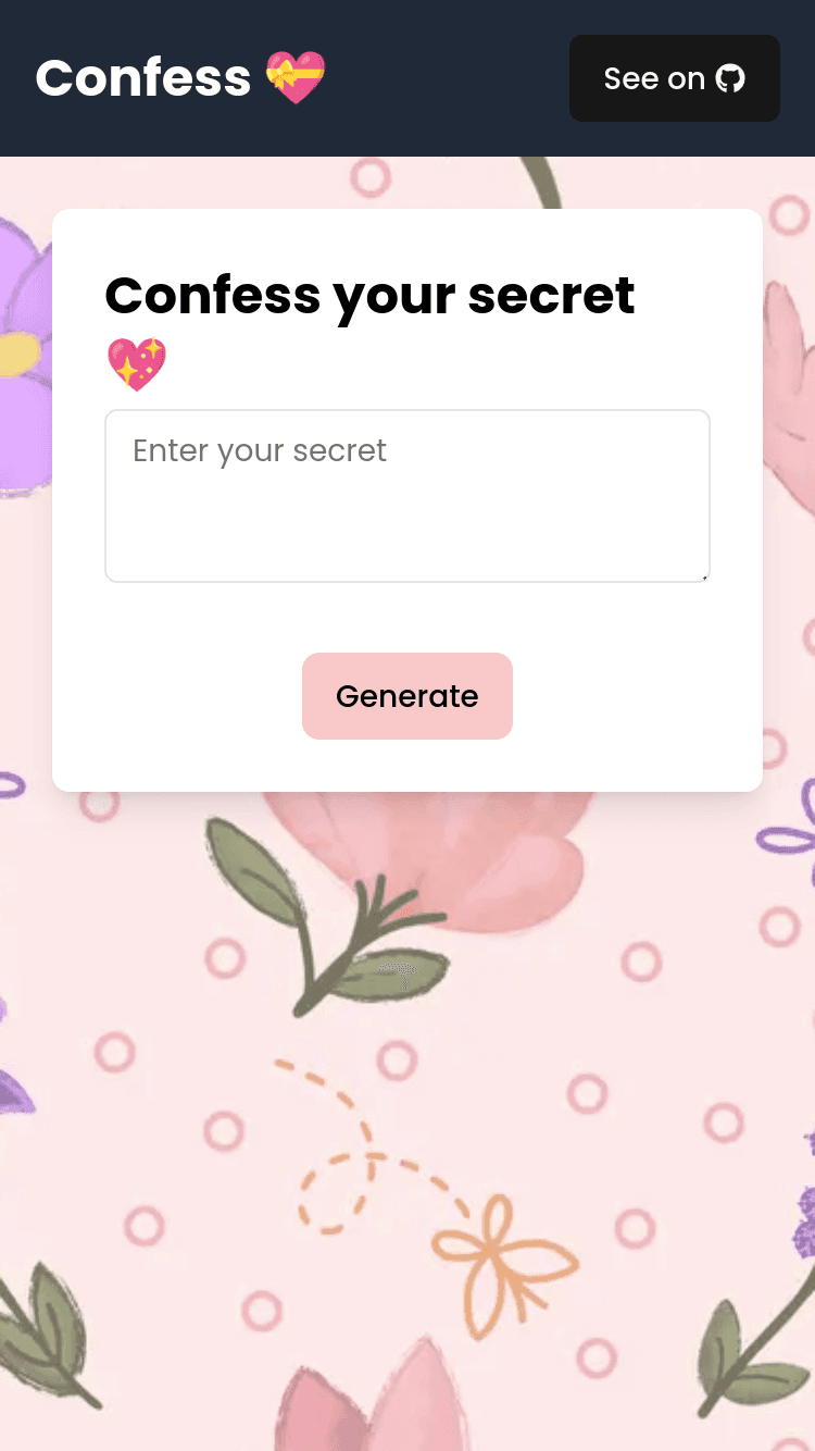 Confess preview